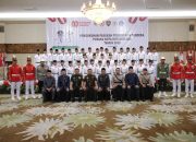 Wali Kota Kukuhkan 36 Anggota Paskibraka Kota Kotamobagu Tahun 2025
