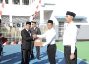 Wali Kota Kotamobagu Pimpin Upacara HUT ke-80 RI dan Serahkan Remisi di Rutan Kelas II B