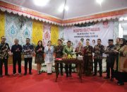 Wali Kota dan Wakil Wali Kota Kotamobagu Hadiri Malam Resepsi Kenegaraan HUT ke-80 RI