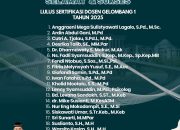 Selamat ! 20 Dosen UMGO Lolos Serdos 2025