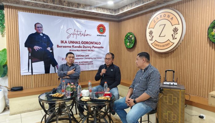 IKA Unhas Gorontalo Silaturrahmi Bersama Danny Pomanto