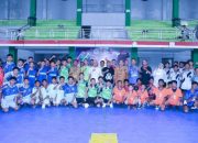 Bupati Sofyan Buka Turnamen Sepak Takraw Pelajar di GOR David-Tonny Limboto, 215 Siswa SMP Ambil Bagian