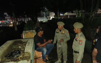 Satpol PP Kotamobagu Intensifkan Patroli Taman Kota Cegah Penyalahgunaan Fasilitas Publik