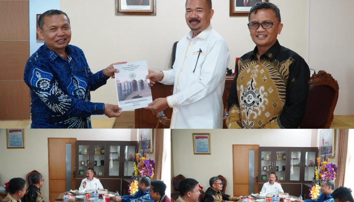 Rektor UMGO Audiensi dengan Ketua DPRD Provinsi Gorontalo Bahas Pembangunan Masjid At-Tanwir