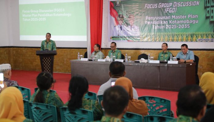 Pemkot Kotamobagu Bahas Penyusunan Master Plan Pendidikan, Wali Kota Tekankan Pentingnya Perencanaan Terpadu dan Terstruktur