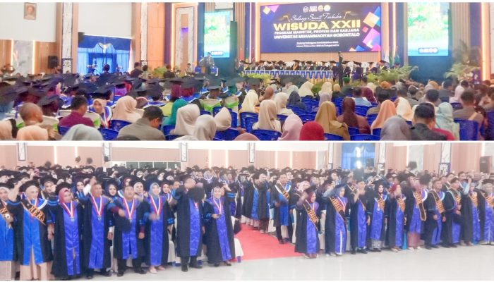 Wisuda 430 Lulusan Angkatan XXII, Rektor : UMGO Masuk Fase Kampus Unggul