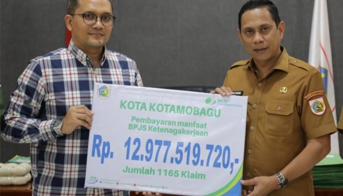 Wali Kota Kotamobagu Minta Pengusaha  Daftarkan Pekerja ke BPJS Ketenagakerjaan