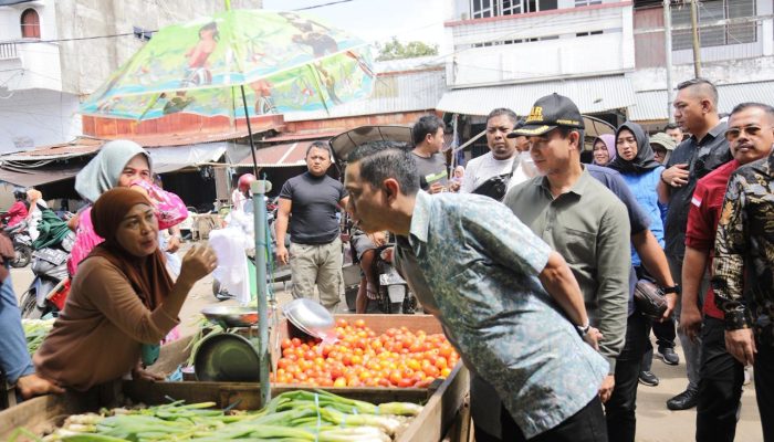 Pastikan Stok Aman, Wali Kota Kotamobagu Pantau Harga Bahan Pokok