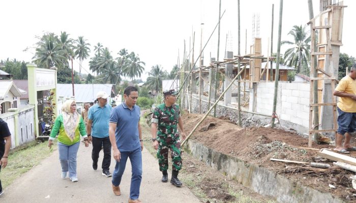 Tinjau Progres, Wali Kota Kotamobagu Pantau Langsung Pembangunan KMP Pontodon Timur