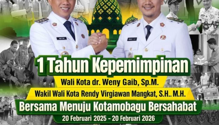 Menata Prioritas, Menjaga Komitmen: Satu Tahun Menguatkan Fondasi Kotamobagu