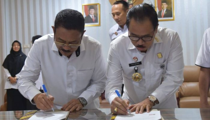 Pemkab Boalemo Teken Kerja Sama dengan Kemenkum Gorontalo, Fokus Pembentukan Produk Hukum dan Layanan Publik