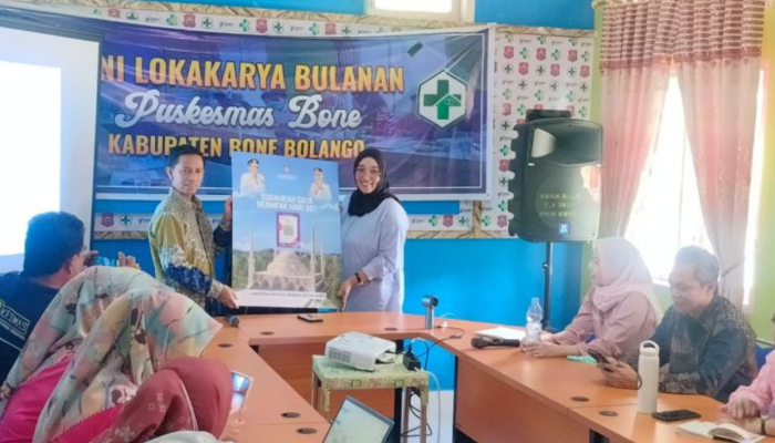 Dinkes Gorontalo Sosialisasikan Pembangunan Masjid Raya GIC ke Seluruh Puskesmas