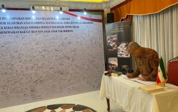 Direktur Eksekutif GIF Sampaikan Belasungkawa atas Wafatnya Ali Khamenei kepada Dubes Iran di Jakarta