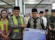 Safari Ramadan di Masjid Baitul Makmur, Walikota Kotamobagu Sambut Kunjungan Gubernur Sulut