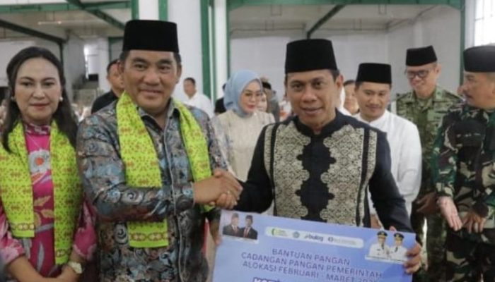 Safari Ramadan di Masjid Baitul Makmur, Walikota Kotamobagu Sambut Kunjungan Gubernur Sulut