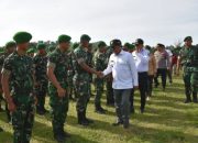 531 Personel Yonif TP 915/Bituo Resmi Ditempatkan di Kabupaten Boalemo