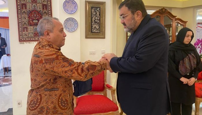 Direktur Eksekutif GIF Sampaikan Belasungkawa atas Wafatnya Ali Khamenei kepada Dubes Iran di Jakarta