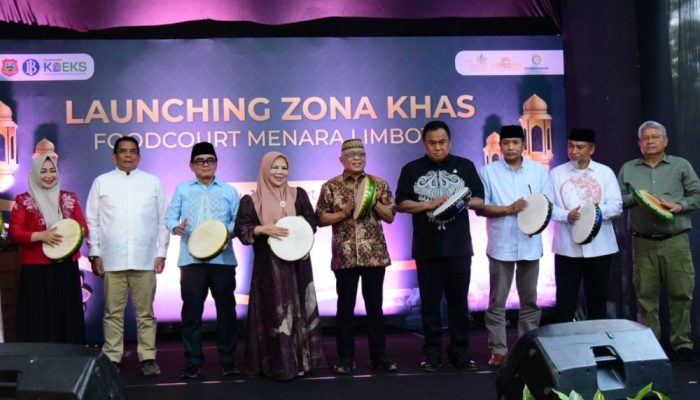 Foodcourt Menara Limboto Kini Punya Zona Kuliner Halal KHAS untuk UMKM