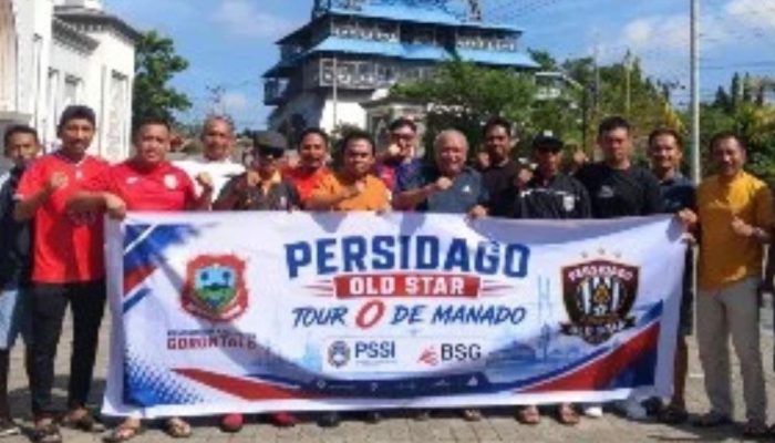 Duel Legenda! Persidago Old Star Hadapi Persma dan Persmin di Stadion Klabat