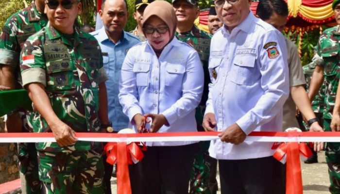 TNI AD Bangun Jembatan di Ulapato-B, Akses Warga Kini Lebih Mudah