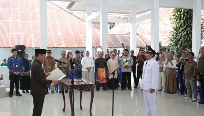 Wali Kota Kotamobagu Lantik Pj Sangadi Moyag Tampoan, Minta Langsung Tancap Gas Layani Warga