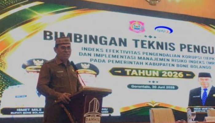 Sekda Bone Bolango Tegaskan Pencegahan Korupsi Jadi Tanggung Jawab Seluruh OPD