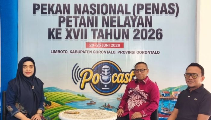 Media Center PENAS XVII Gorontalo Dilengkapi TV 75 Inci Bisa Nobar Piala Dunia