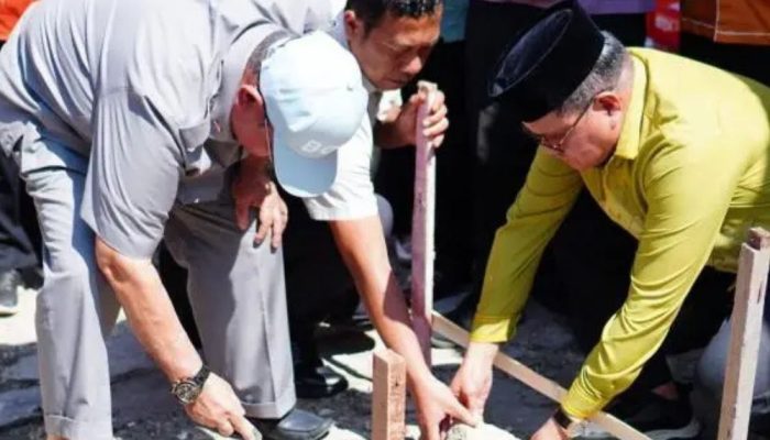 Adhan Tepati Janji, Rumah Layak Huni Oma Hano Mulai Dibangun