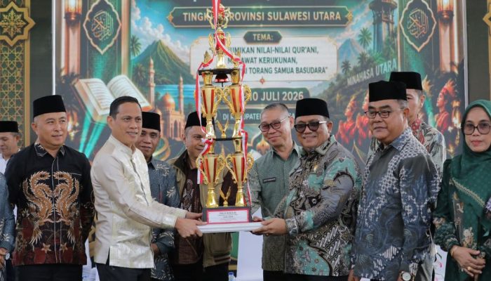 Kafilah Kotamobagu Kembali Ukir Prestasi, Raih Juara Umum MTQ Sulut 2026