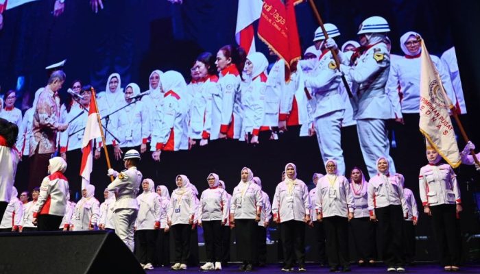 Idah Syahidah Resmi Pimpin DPD Srikandi Jaga Desa Gorontalo