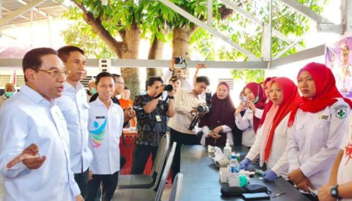 Wamenkes Tinjau CKG dan Skrining TBC di Lapas Gorontalo