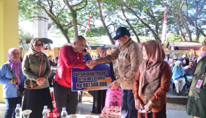 395 UMKM Kota Gorontalo Terima Bantuan Produksi Rp987 Juta