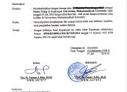 Ada Dosen yang Diisukan Tak Terima Gaji dan Hak, Kabag Kepegawaian UMGO Buka Suara