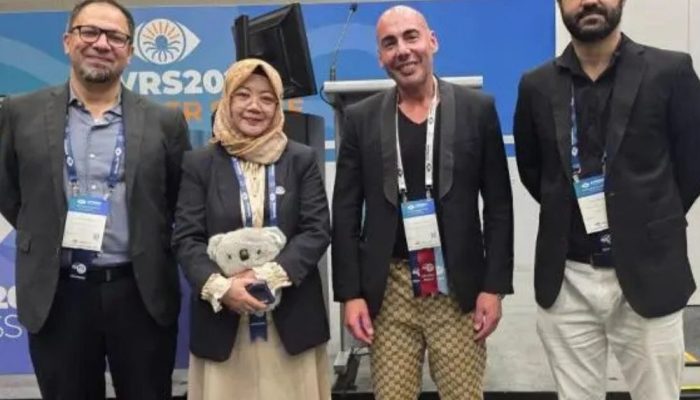 Riset Retina Dokter Asal Gorontalo Dipresentasikan di Kongres Internasional Australia