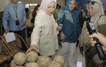 Desa Luwoo Jadi Desa Kreatif Digital, Idah Minta Kerajinan Lokal Terus Berinovasi