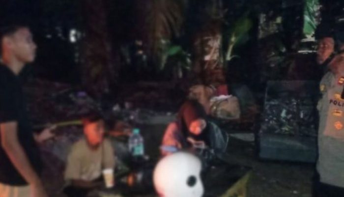 Setel Musik Dini Hari, Polisi Bubarkan Warga di Jalan Nani Wartabone