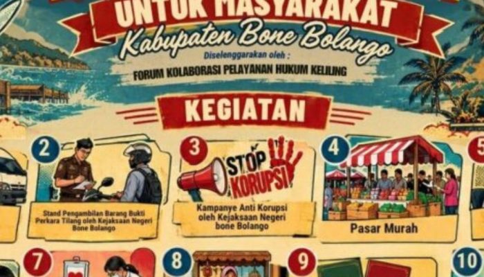 Jangan Lewatkan! 5 November, Kejari Bone Bolango Boyong 14 Layanan ke Centerpoint