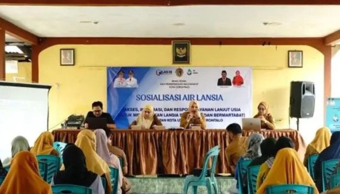 Ribuan Lansia Butuh Perhatian, Dinsos-PM Gorontalo Sosialisasikan Program AIR LANSIA