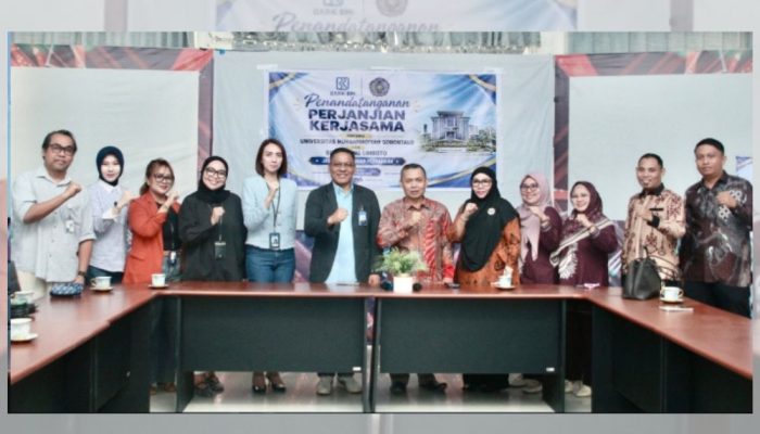 UMGO Teken Kerjasama Layanan Perbankan Bareng BRI Limboto